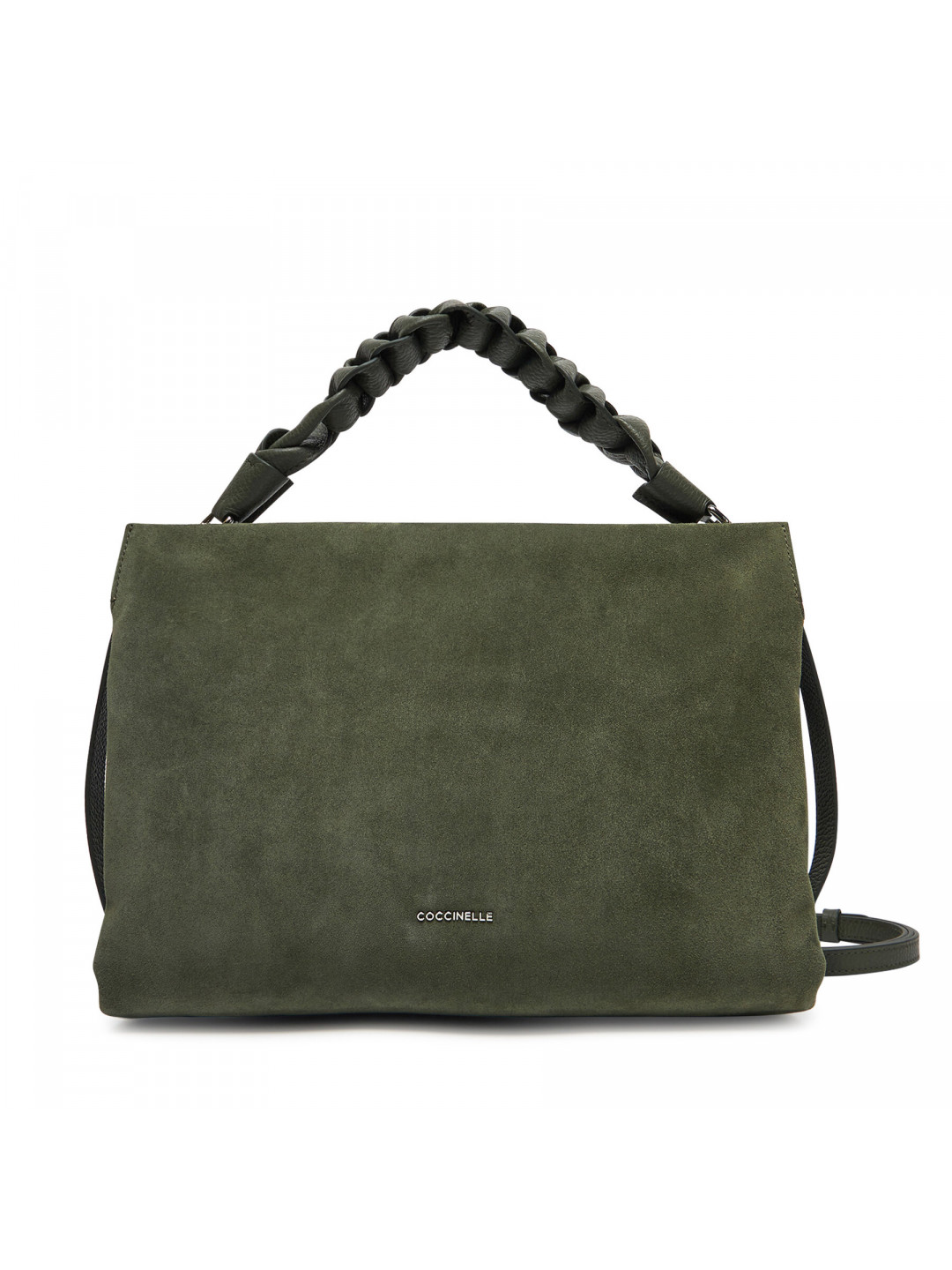 Kabelka Coccinelle P6P Boheme Suede Bimaterial E1 P6P 19 02 01 Zelená